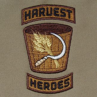 Harvest Heroes Embroidery Design