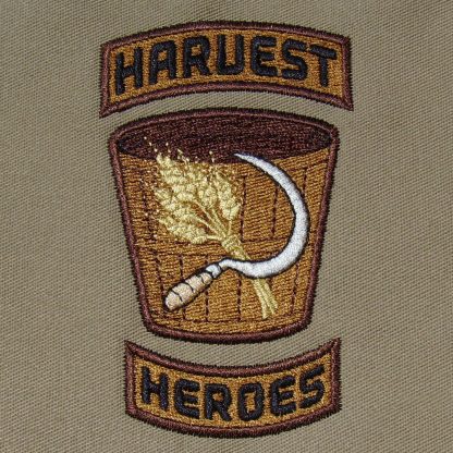 Harvest Heroes Embroidery Design